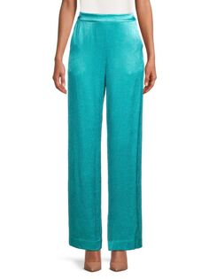 Широкие брюки Sara со складками Ungaro, цвет Azure