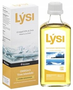 LYSI, Масло печени трески с исландским лимоном, 240 мл Inna