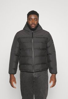 Куртка Calvin Klein КУРТКА MIX MEDIA QUILT HOOD, черный