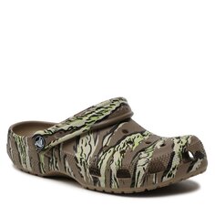 Тапочки Crocs ClassicPrinted Camo, хаки