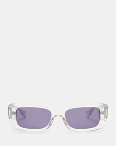 Прямоугольные солнцезащитные очки Sonic AllSaints, графитовый кристалл