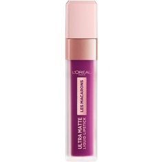 L&apos;Oreal Paris Les Macarons Матовая жидкая губная помада 840 Infinite Plum 31G, L&apos;Oreal LOreal