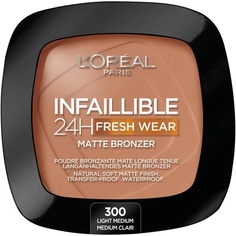 Paris Soft Matte Bronzer 300 Светлый Средний, L&apos;Oreal LOreal