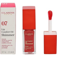 Instant Light Lip Comfort Oil Shimmer 7 мл Блеск для губ Красный, Clarins