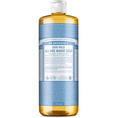 Детское мягкое универсальное волшебное мыло Dr Bronner 945 мл без запаха, Dr. Bronner&apos;S