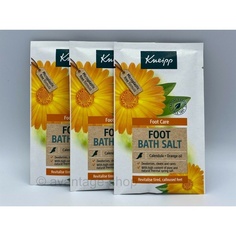 Уход за ногами Соль для ванн для ног с апельсиновым маслом, 40 г - набор из 3 шт., Kneipp