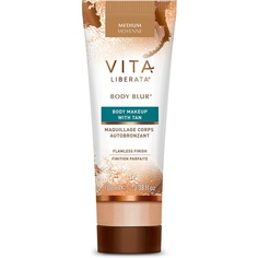 Body Blur With Tan Medium, 100 мл — новая упаковка, Vita Liberata