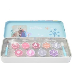 Lip Smacker Frozen Lip &amp; Face Color Tin Красочный безопасный в использовании подарочный набор для макияжа для детей, Markwins