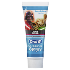 Зубная паста Pro-Expert Stages Star Wars 6D с фтором для детей, 75 мл, Oral-B