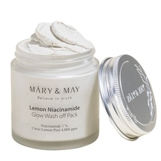 Mary &amp; May Lemon Niacinamine Смываемая маска, Mary&amp;May Mary&May