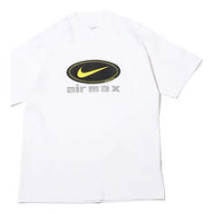 Футболка Men&apos;s Nike Logo Alphabet Printing Breathable Round Neck Short Sleeve White T-Shirt, белый