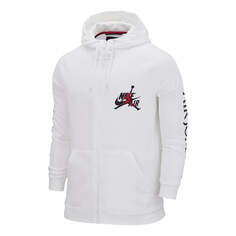 Куртка Air Jordan Hooded Zipper Jacket Men&apos;s White, белый Nike