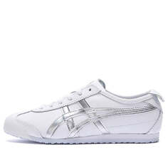 Кроссовки Onitsuka Tiger Unisex Mexico 66 Running Shoes Silver/White, белый