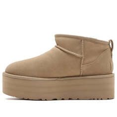 Кроссовки (WMNS) UGG Classic Ultra Mini Platform &apos;Mustard Seed&apos;, коричневый