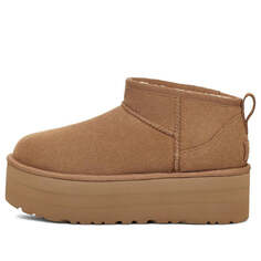 Кроссовки (WMNS) UGG Classic Ultra Mini Platform &apos;Chestnut&apos;, цвет chestnut