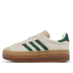 Кроссовки (WMNS) adidas Gazelle Bold &apos;Cream Collegiate Green&apos;, белый