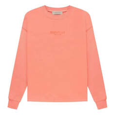 Толстовка Fear of God Essentials FW22 Relaxed Crewneck Coral, цвет coral