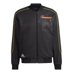 Куртка adidas Hrdn Bomber Logo Sports Basketball Jacket Black, черный