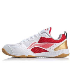 Кроссовки Li-Ning Ma Long Signature Table Tennis Shoes &apos;Red White&apos;, белый