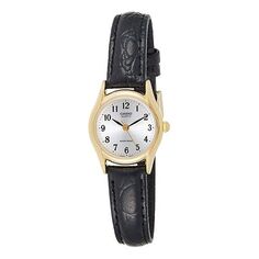 Часы CASIO Brown Leather quartz Watch Business Silver Analog, цвет silver
