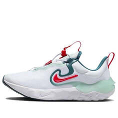 Кроссовки (GS) Nike Run Flow Running Shoes &apos;White Jade Ice Red&apos;, белый