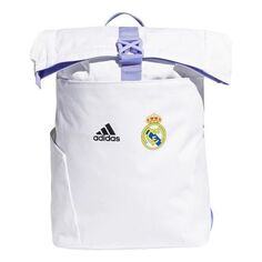 Рюкзак adidas Real Madrid Printing Large Capacity Backpack Unisex White / Purple, белый