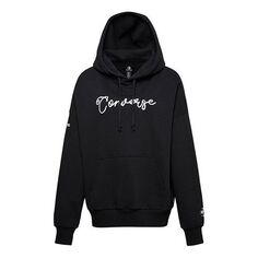 Толстовка Converse Script Pullover PO Black, черный