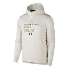 Толстовка Nike Sportswear Letter Print Hoodies &apos;White&apos;, белый