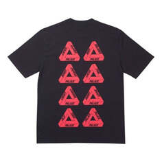 Футболка PALACE Pro Tool T-Shirt Black Alphabet Printing Logo Short Sleeve Unisex, черный