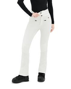 Расклешенные лыжные брюки с высокой талией Aurora Perfect Moment, цвет White