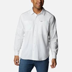 Рубашка с длинным рукавом Columbia Silver Ridge Utility Lite, белый