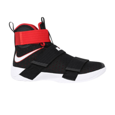 Кроссовки Nike LeBron 10 Soldier &apos;Black Red&apos;, черный