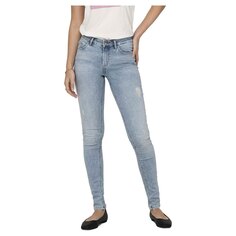 Джинсы Only Blush Mid Skinny Fit Ana698 Mid Waist, серый