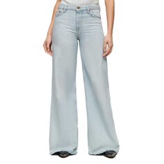 Джинсы Superdry Raw Hem Wide Flare High Waist, серый