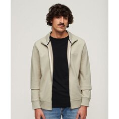 Толстовка Superdry Essential Logo Track Ub Full Zip, бежевый