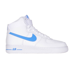 Кроссовки Nike Air Force 1 High &apos;07 &apos;Photo Blue&apos;, белый
