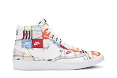 Кроссовки Nike Blazer Mid &apos;Patchwork&apos;, белый