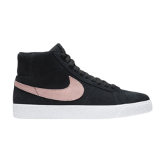 Кроссовки Nike Blazer Mid SB &apos;Black Coral&apos;, черный