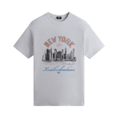 Футболка Kith For The New York Knicks Skyline Vintage &apos;Light Heather Grey&apos;, серый