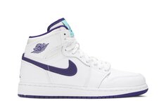 Кроссовки Air Jordan 1 Retro High GG &apos;White Court Purple&apos;, белый
