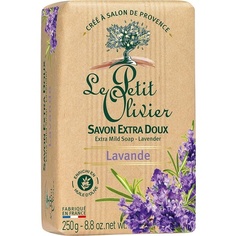 Гигиеническое косметическое мыло Extra Gentle 250G Лаванда, Le Petit Olivier