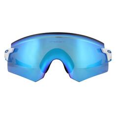 Прямоугольные полированные белые сапфировые солнцезащитные очки Prizm Oakley, белый