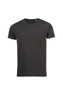 Комбинированная футболка с коротким рукавом SOL&apos;S, серый Sol's