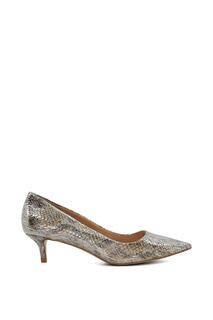 «Продвинутые» туфли-лодочки Dune London, цвет metallics