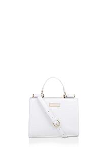 Сумка &apos;Jessica Mini Tote&apos; с крокодиловым принтом Carvela, белый