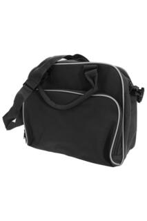 Компактная сумка-мессенджер Dance (15 литров) (2 шт. в упаковке) Bagbase, черный