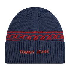 Шапка Tommy Jeans TjwFemme Beanie, темно-синий