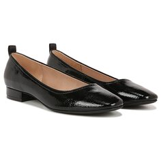 Женские туфли Cameo, средние/широкие, на плоской подошве Lifestride, черный