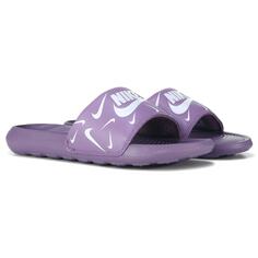 Женские сандалии Victori на одной шлепанце Nike, фиолетовый