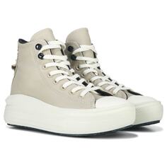 Женские высокие кеды Chuck Taylor All Star Move Converse, бежевый